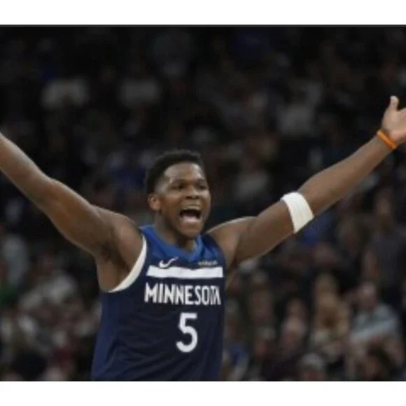 Anthony Edwards (Nike)-(Minnesota)-(Blue)-(Jersey)-(New Condition)-(SizeXL)-$100 - Picture 10 of 11